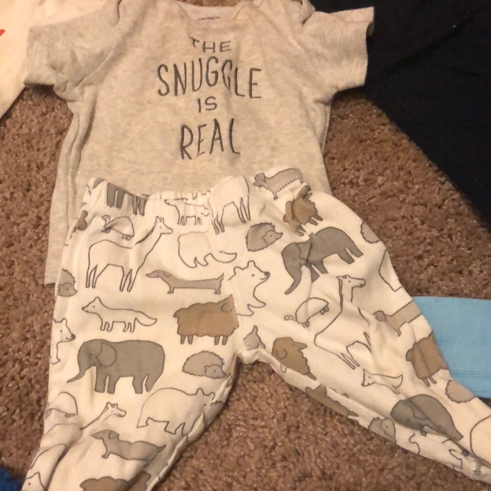 “The snuggle is real “